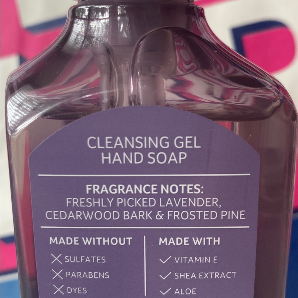 LAVENDER CLOUD/LAVENDER & PINE Cleansing Gel Hand Soap 2 Pack - Picture 5 of 5